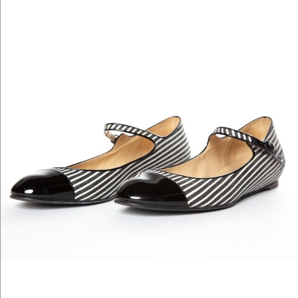 🔖SOLD🔖 EUC! Chanel Mary Jane Flats 39 - Picture 4 of 15